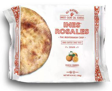 Ines Torta Orange Sweet Crackers 6.34oz