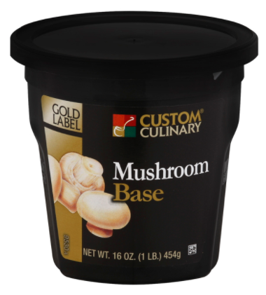 Custom Culinary Gold Label Mushroom Base 1lbs