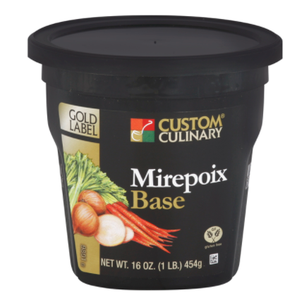 Custom Culinary Gold Label Mirepoix Base 1lbs