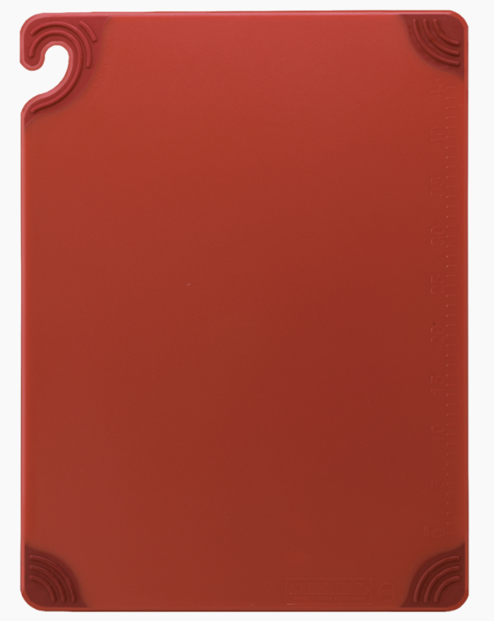 Cutting Board w/Grip 12x18 Red