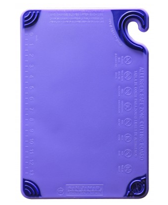 Cutting Board w/Grip 6x9 Allergen Purple
