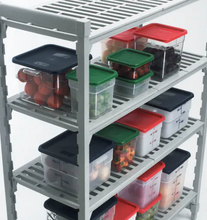 Load image into Gallery viewer, Cambro Food Sq Lid Blue 12/18/22 Qt
