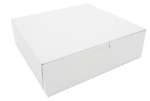 Load image into Gallery viewer, Bakery Box White 10x10x3

