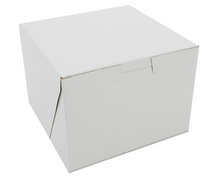 Load image into Gallery viewer, Bakery Box White 5.5x5.5x4
