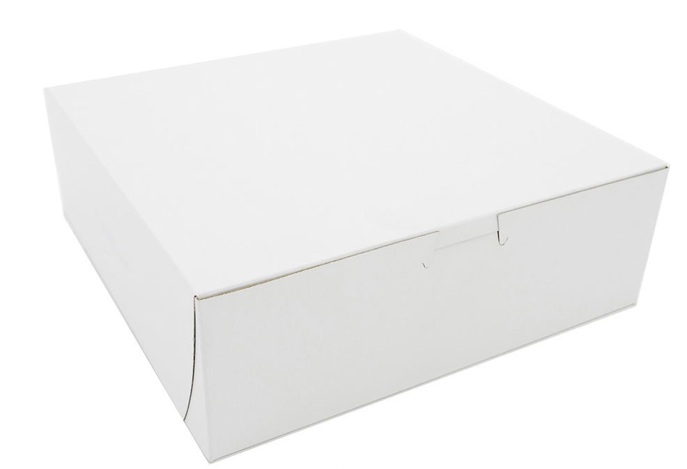 Bakery Box White 9x9x3