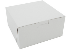 Load image into Gallery viewer, Bakery Box White 6.5x6.5x3
