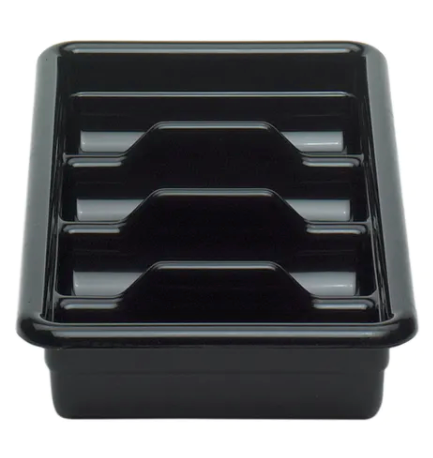 Cutlery Box 4 Compart Black*