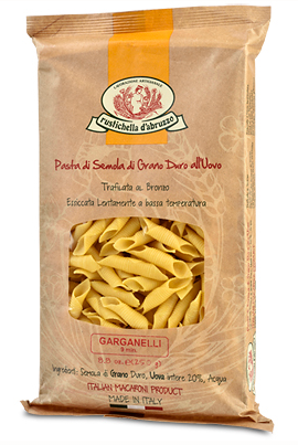 Rustichella Egg Garganelli Pasta 8.8oz