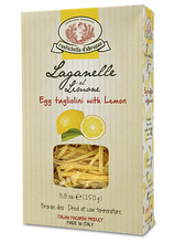 Load image into Gallery viewer, Rustichella Egg Tagliolini with Lemon Pasta 8.8oz
