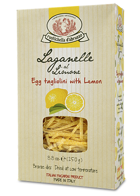 Rustichella Egg Tagliolini with Lemon Pasta 8.8oz