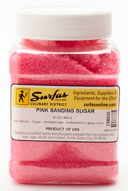 Pink Sanding Sugar 1lb