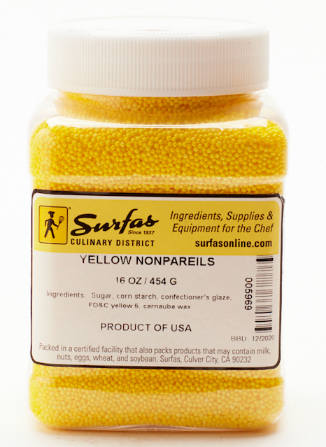 Yellow Nonpareils 1lb