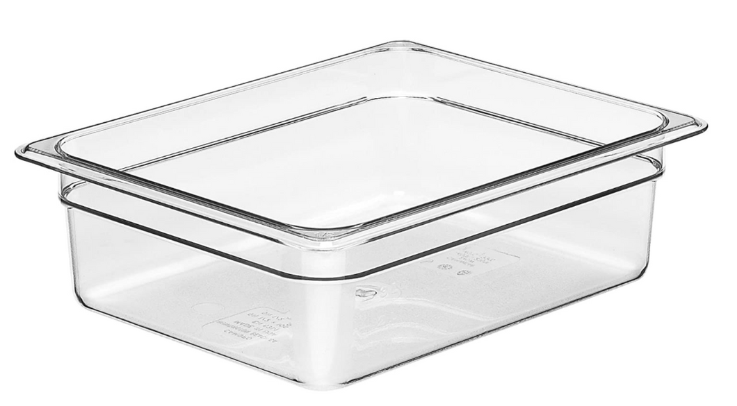 Cambro Food Pan 1/2 X 4 Clear