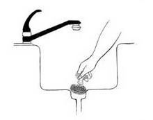 Load image into Gallery viewer, Brush Kitchen Sink Drain
