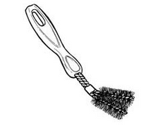 Load image into Gallery viewer, Brush Grill V-Shaped Brushtech
