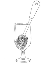 Load image into Gallery viewer, Brush Goblet/Brandy Glass
