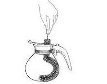 Load image into Gallery viewer, Coffee Pot Brush
