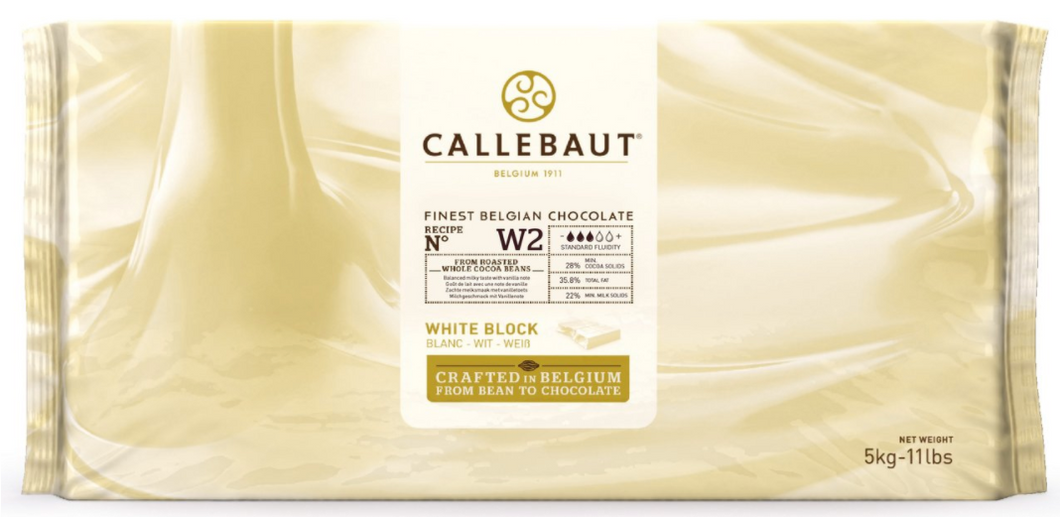 Callebaut White Chocolate 11 lbs Block