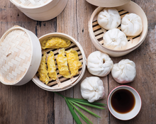 Load image into Gallery viewer, Steamer Bamboo Set 6in
