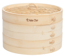 Load image into Gallery viewer, Steamer Bamboo Set 10in
