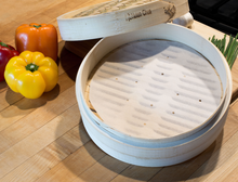 Load image into Gallery viewer, Steamer Bamboo Set 10in
