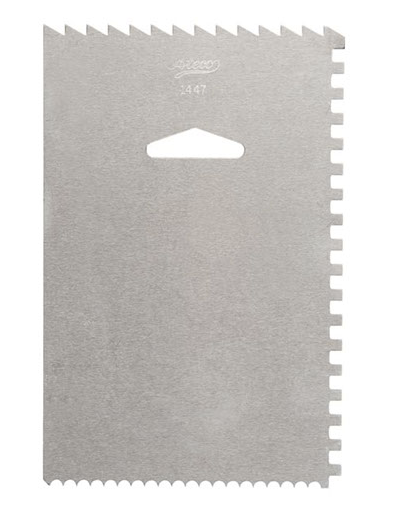 DECORATING COMB/SMOOTHER 6 X 3.8