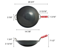Load image into Gallery viewer, Wok 14IN Mandarin w/Wood Hndl
