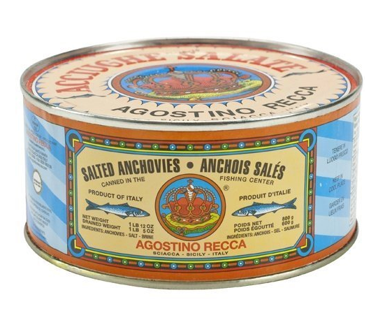 Agostino Recca Anchovies in Salt