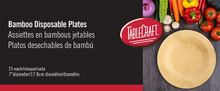 Load image into Gallery viewer, Bamboo plate 7&quot; round
