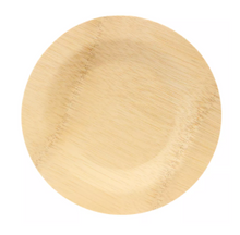 Load image into Gallery viewer, Bamboo 11in Round Plates 25pk
