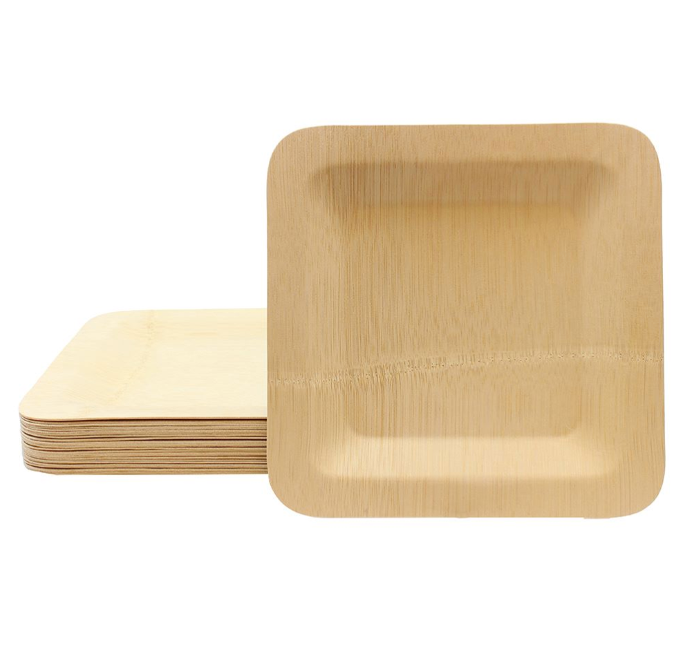 Bamboo Plate sq 7