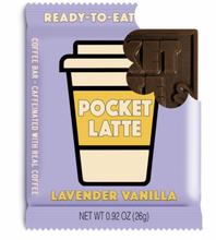 Load image into Gallery viewer, Pocket Latte Lavender Caffeinated Chocolate 26g

