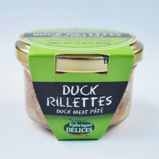Duck Rillettes Pate 2.8oz
