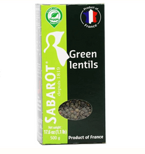 Load image into Gallery viewer, Sabarot Green Lentils 17.6oz
