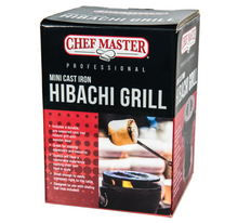 Load image into Gallery viewer, Cast Iron Mini Hibachi Grill
