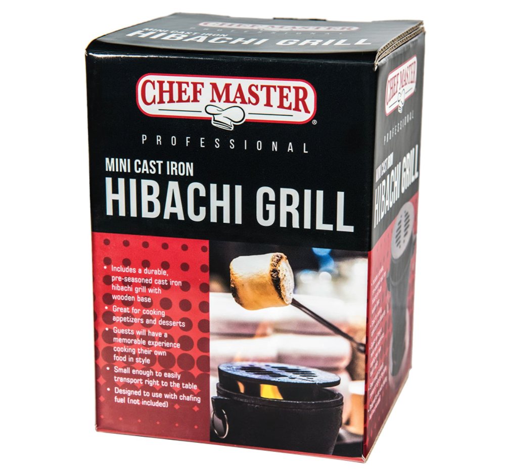 Cast Iron Mini Hibachi Grill