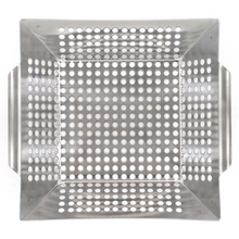 Load image into Gallery viewer, Grill Basket/Wok Sq. 12IN S/S

