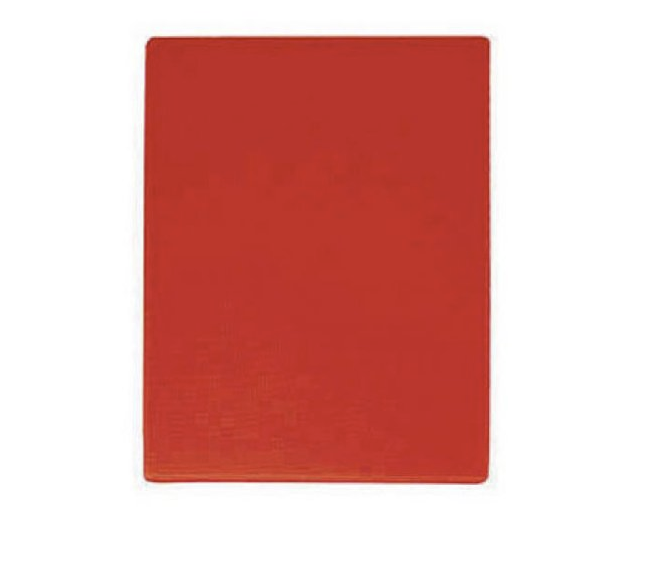 Cutting Board Polyethylene 12x18 Red
