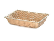 Load image into Gallery viewer, Basket Woven Natural Rectangular 10x7.5inch
