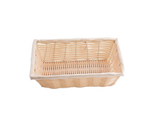Load image into Gallery viewer, Basket Woven Natural Rectangular 10x7.5inch
