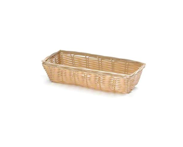 Basket Woven Natural Rectangular 9x3.5x2inch