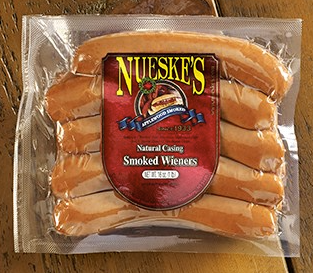 Nueske's Smoked Wieners (frozen) 1 lbs
