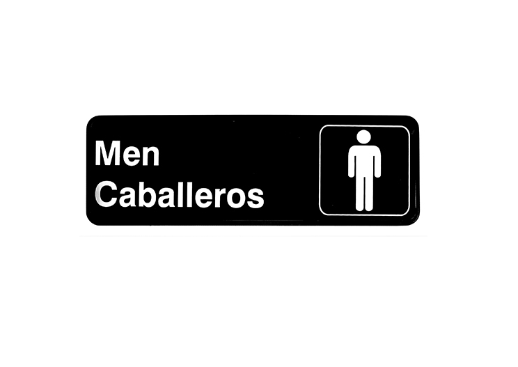 Sign Men/Caballeros