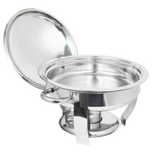 Load image into Gallery viewer, Chafer S/S Rnd Lg 6qt Orion
