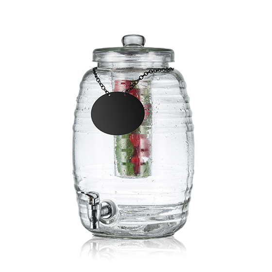 Beverage Dispenser Glass Beehive 2.5 gallon