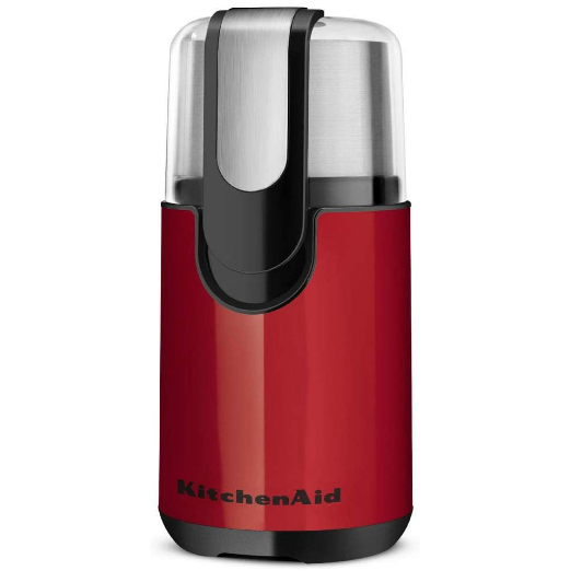KitchenAid Coffee Grinder Stainless Steel/Red