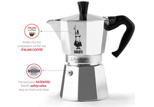 Load image into Gallery viewer, Moka Espresso 6 cup
