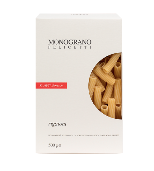 Monograno Kamut Rigatoni Pasta 500g