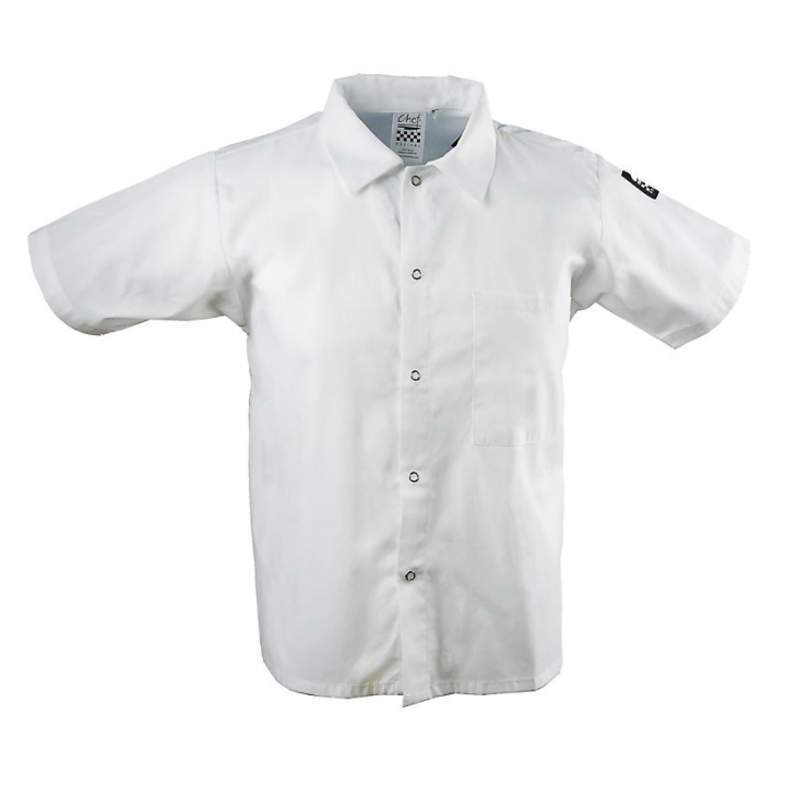 Cook Shirt White, L