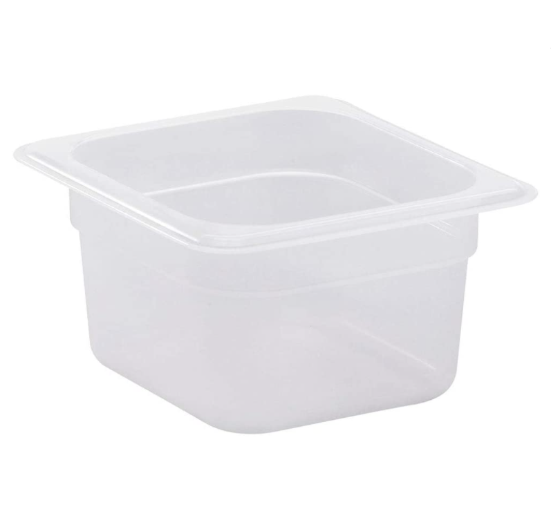 Cambro Food Pan 1/6 X 4 Translucent